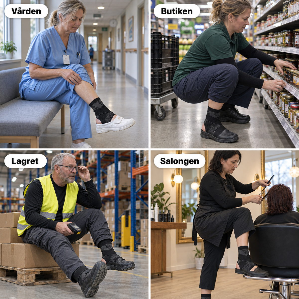 Shifters™ - Avlasta hälen vid varje steg