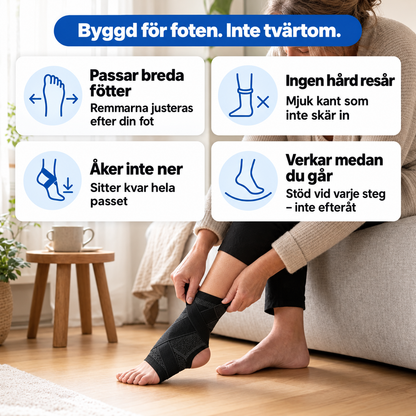 Shifters™ - Avlasta hälen vid varje steg
